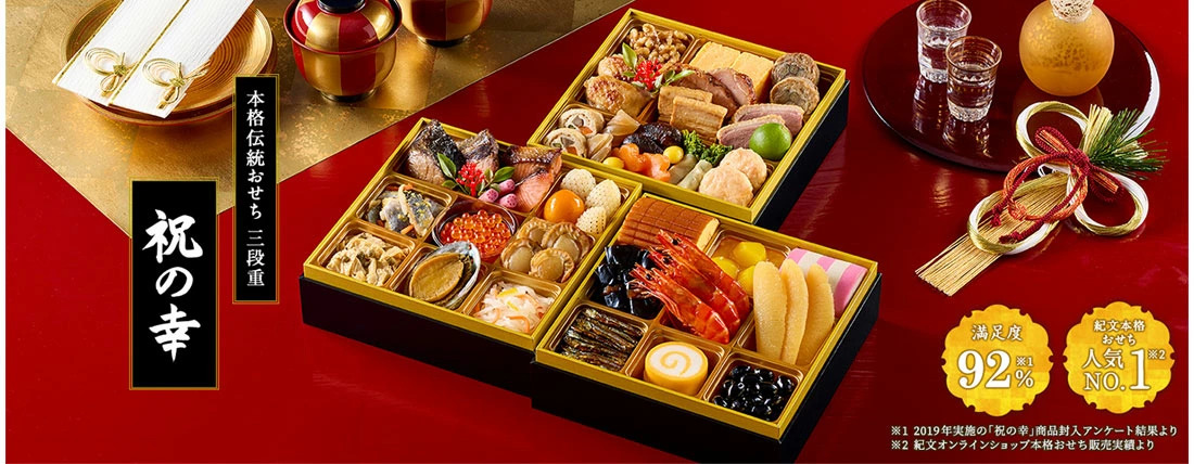 紀文2026おせち「祝いの幸」